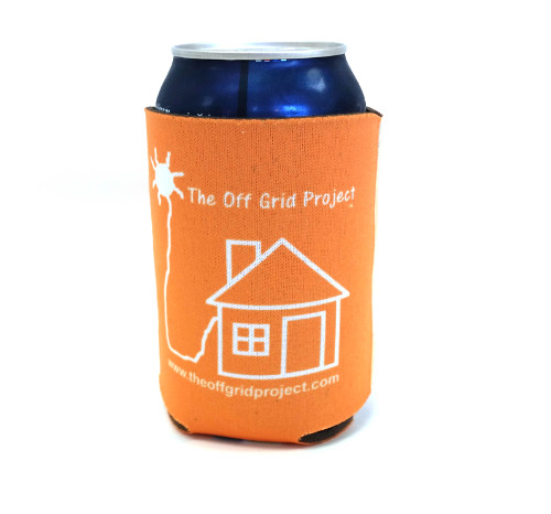 The Off Grid Project Cup Cozy Orange